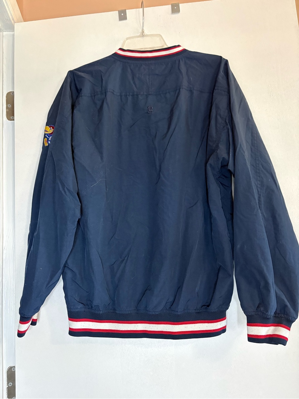 Gear For Sports Navy Pullover with Red Kansas Applique - Picture 9 of 10
